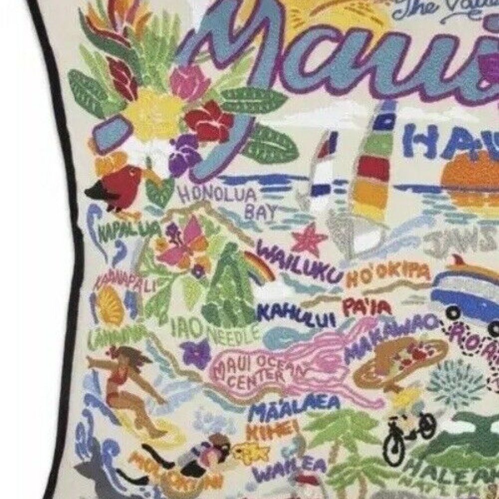 Cat Studio MAUI HAWAII Pillow 20x20 Throw Pillow - Picture 2 of 4